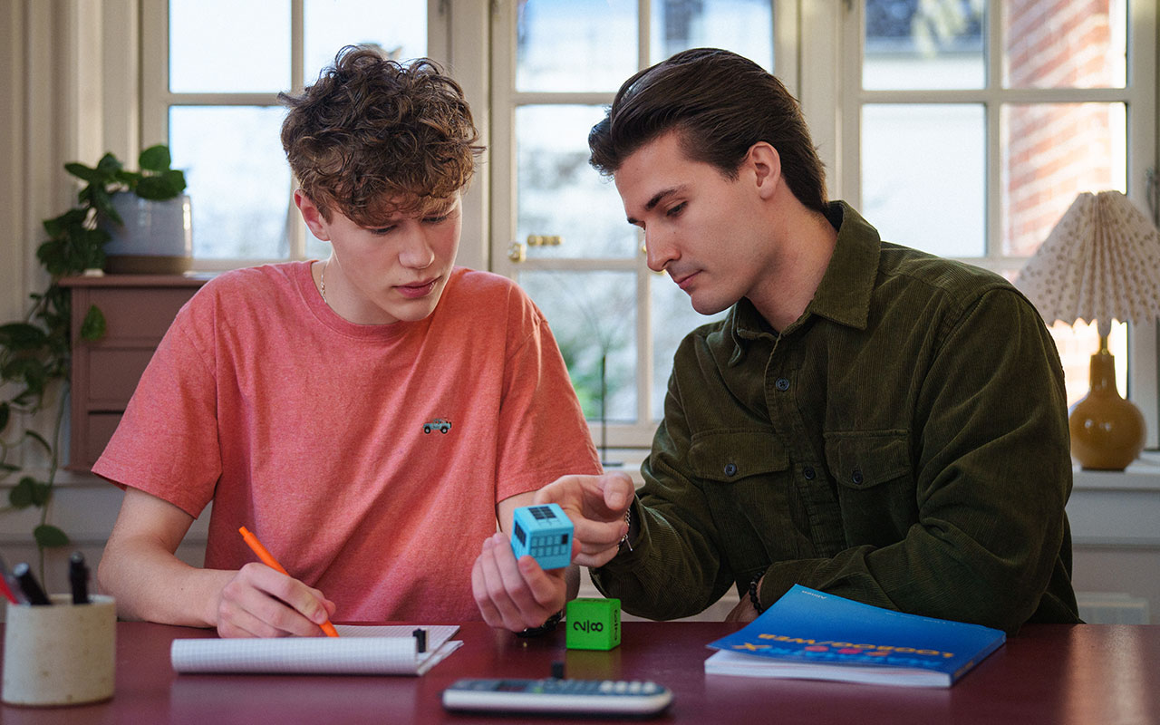 Gutt som lærer brøkregning